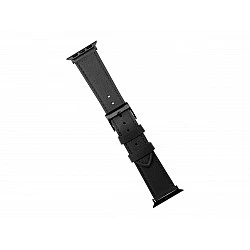 Fixed | Strap for Apple Watch 42/44/45/46/49mm | Black | Leather