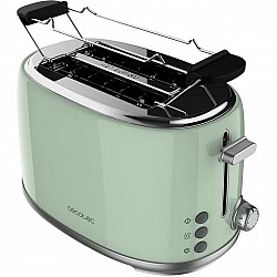 Toaster Toast&Taste 1000 Retro Double Green (grün, 980 Watt, für 2 Scheiben Toast)