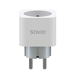 SAVIO WI-FI smart socket, 16A, AS-01, White