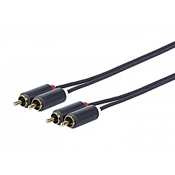 VivoLink PRORCARCA10 10m 2 x RCA 2 x RCA Schwarz Audio-Kabel (PRORCARCA10)