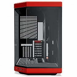 HYTE Y70 Midi Tower Black, Red