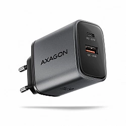 Wall charger ACU-PQ67 67W, GaN, USB-A + USB-C