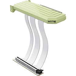 HYTE PCIe 5.0 Hyper Riser (grün/weiß, 20cm) (ACC-HYTE-PCIE50-MM)