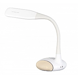 Modern multicolour RGB LED desk lamp VENUS RGB white with night light function