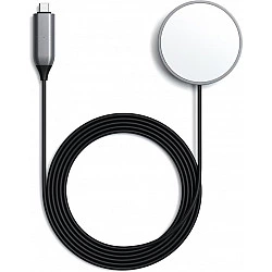 Satechi ST-UCQIMCM Ladegerät für Mobilgeräte Handy Grau - Weiß USB Kabelloses Aufladen Drinnen (ST-UCQIMCM)