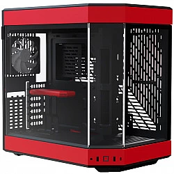 HYTE Y60 Midi Tower Black, Red