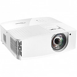 Optoma UHD35STx - DLP-Projektor - 3D - 3600 lm - 3840 x 2160 - 16:9 - 4K - Short-Throw Fixed-Objektiv (E9PV7KJ01EZ1)