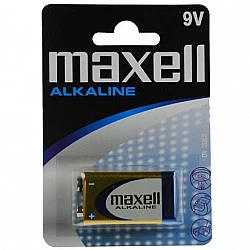 MAXELL battery Alkaline 9V, 6LR61, 1 pcs.