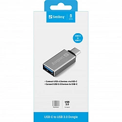 SANDBERG USB/C-USB/A Dongle