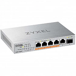 Zyxel XMG-105HP Unmanaged 2.5G Ethernet (100/1000/2500) Power over Ethernet (PoE) Silver