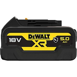 XR Akku DCB184G, 18Volt 5Ah (schwarz, Gehäuseschutz gegen Chemikalien, Säuren und Brennstoffe)