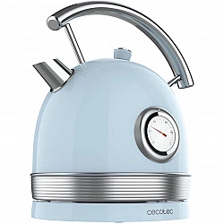 Thermosense 420 Vintage Light Blue, Wasserkocher hellblau/edelstahl, 2.200 Watt, 1,8 Liter
