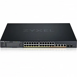 Zyxel XMG1930-30HP Managed L3 2.5G Ethernet (100/1000/2500) Power over Ethernet (PoE) 1U Black