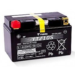 Yuasa YTZ10S vehicle battery Sealed Lead Acid (VRLA) 8.6 Ah 12 V Motorcycle