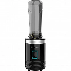 Standmixer Power Titanium 350 EasyGo (schwarz, 350 Watt, 2x 600ml Becher mit Tragegriff)