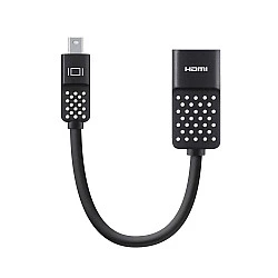 Belkin DisplayPort / HDMI Adapter [1x Mini-DisplayPort Stecker => 1x HDMI-Buchse] Schwarz Belkin (F2CD079bt)