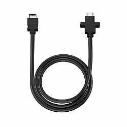 USB 3.2 Gen 2 Adapter, USB Key-A Header > USB-C, Model D, Kabel schwarz, 67cm