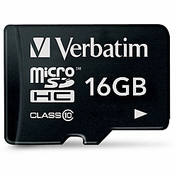 Verbatim Flash-Speicherkarte - 16 GB - Class 10
