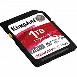 Canvas React Plus flash memory card 1 TB Video Class V60 UHS-II U3 Class10 SDXC UHS-II