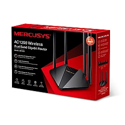 Mercusys MR30G wireless router Gigabit Ethernet Dual-band (2.4 GHz / 5 GHz) Black