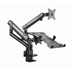 Gembird MA-DA3-02 monitor mount / stand 81.3 cm (32) Desk Black