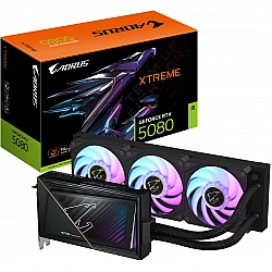 Vaizdo plokštė vandens aušinimu Gigabyte AORUS GeForce RTX 5080 XTREME 16GB GDDR6X