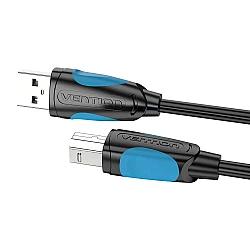 Vention USB-A to B printer cable, 480Mbps, 5m, black