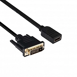 Club3D CAC-1211 DVI-D TO HDMI 1.4 CABLE M/F 2m 6.56ft