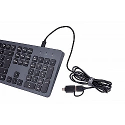 wired keyboard CK-400 black-grey