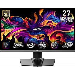 Monitor MPG 272URX QD-OLED LED/UHD/FLAT/240Hz/26.5cala/Black