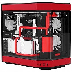 HYTE Y60 Midi Tower Black, Red