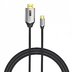 Vention USB-C to HDMI cable 4K@60Hz braided 2m GREY