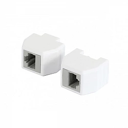 TP-TP Kupplung,CAT6A,Buchse,1:1 ,8-pol., RJ45, magnetische Sicherungskupplung 50er Bulk Set, Abwurfbuchse, PoE fähig, bis zu 10GBit (ALL-RJ45-Magnet50er)