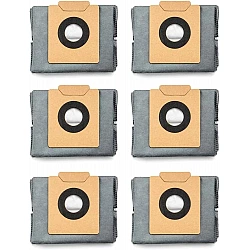Anker Eufy | 6-Pack Large Capacity Dust Bags Compatible with C20 Omni Robot Vacuum