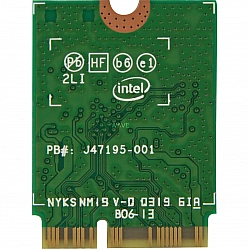 Intel Dual-Band Wireless-AC 9560, WLAN + Bluetooth 5.1 Adapter - M.2/E-key, CNVi