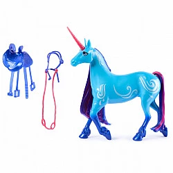 Unicorn Academy, River with 2 Riding Accessories, 11”, Compatible with Isabel, Dolls & Unicorn Toys for Girls Ages 4 and up