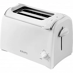 Krups ProAroma KH 1511 - Toaster - 2 Scheibe(n) - 2 Steckplatz/Steckplätze - weiß (KH 1511)