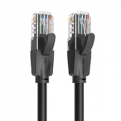 Turime | UTP CAT6 Vention Network Cable IBEBN RJ45 Ethernet 1000Mbps 15m (black) | ITwork sandėlyje!