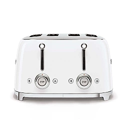 Toaster Smeg for 4 slices, white
