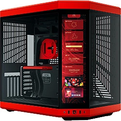 HYTE Y70 Touch Infinite Midi Tower Black, Cherry colour