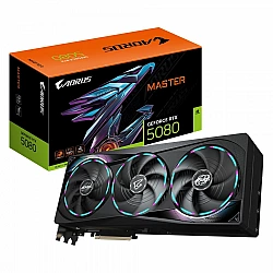 Vaizdo plokštė NVIDIA Gigabyte GeForce RTX 5080 AORUS MASTER 16GB GDDR7 PCIe 5.0