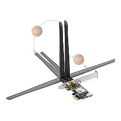 Cudy WE3000 network card Internal WLAN / Bluetooth 2400 Mbit/s