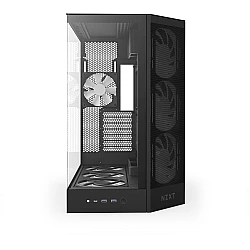 NZXT PC case H9 Flow RGB+ Midi tower black