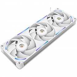 NZXT Performance F360X Einzelrahmenlüfter, aRGB, LCP-Rahmen - weiß, 360mm