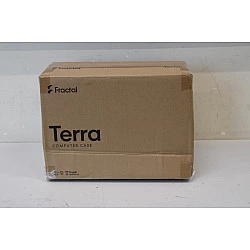 SALE OUT. Fractal Design PC Case Terra Graphite | SALE OUT. SALE OUT. Fractal Design PC Case | Terra | Graphite | Mini ITX | DAMAGED PACKAGING