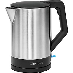 Clatronic WKS 3692 Wasserkocher 1,5 l Schwarz - Edelstahl 2200 W (263833)