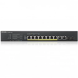 Zyxel XS1930-12HP-ZZ0101F network switch Managed L3 10G Ethernet (100/1000/10000) Power over Ethernet (PoE) Black