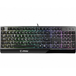 MSI Vigor GK30 Gaming Keyboard, US Layout, Wired, Black MSI | Vigor GK30 | Gaming keyboard | RGB LED light | US | Wired | Black