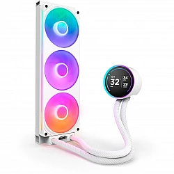NZXT Kraken Elite 360 RGB Processor All-in-one liquid cooler 12 cm White 1 pc(s)