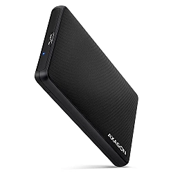 EE25-SL external housing, plastic, screwless, 3.2 gen1 SATA 6G 2.5, black